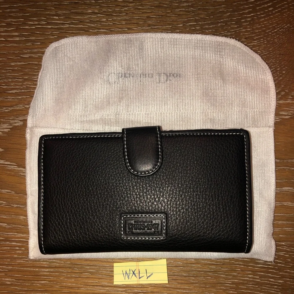 Rare Christian Dior Montaigne Wallet Pony Hair& Leather